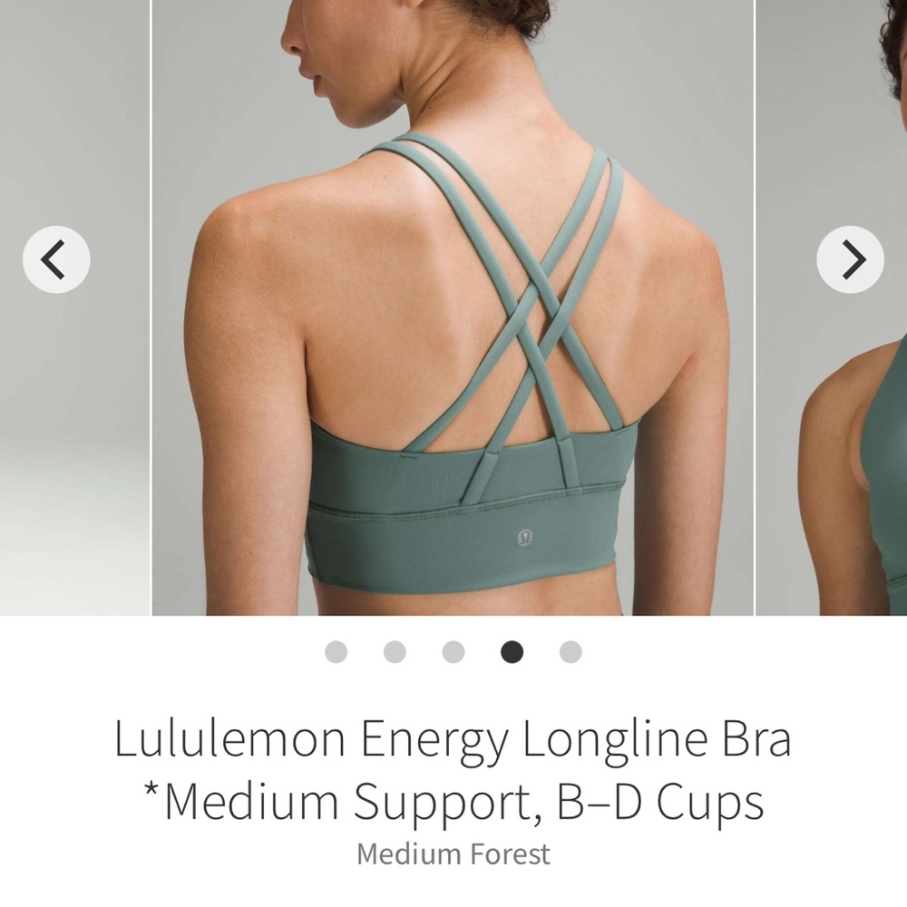 Lululemon Longline Energy Bra